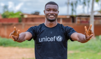 Hugues Fabrice Zango fait ambassadeur de bonne volonté de l’Unicef