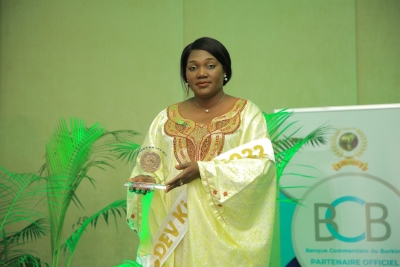 Burkina Faso: la PDG de SIME BF SA,  Kotima Rouamba, lauréate du Prix de la Meilleure Promotrice Africaine du Secteur de l’Immobilier au PADEV 2022