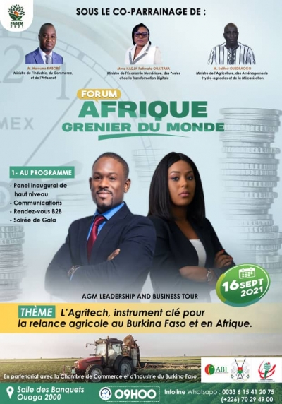ANNONCES : Forum Afrique Grenier du Monde (FAGEM)