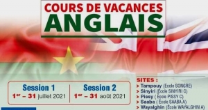 ANNONCE: Cours de vacances -ANGLAIS